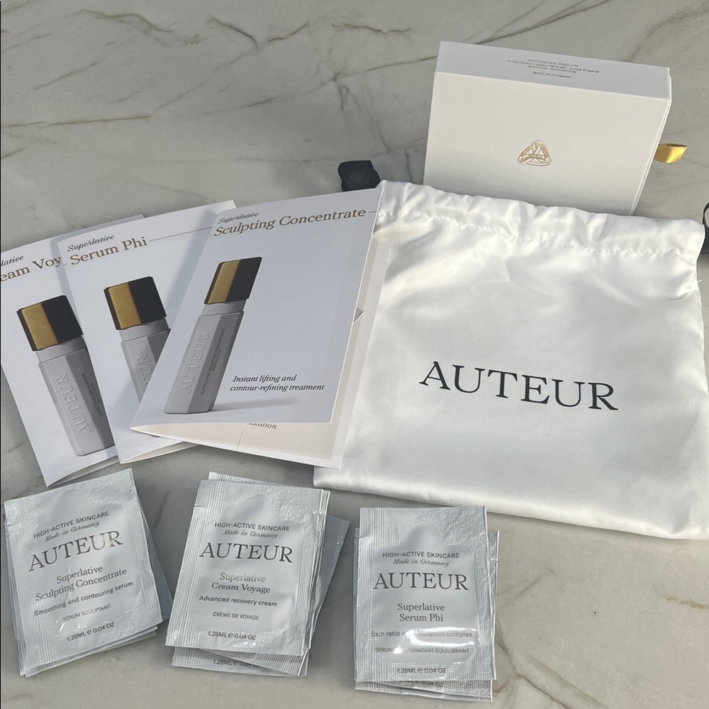Auteur Superlative Sample Kit plus extras